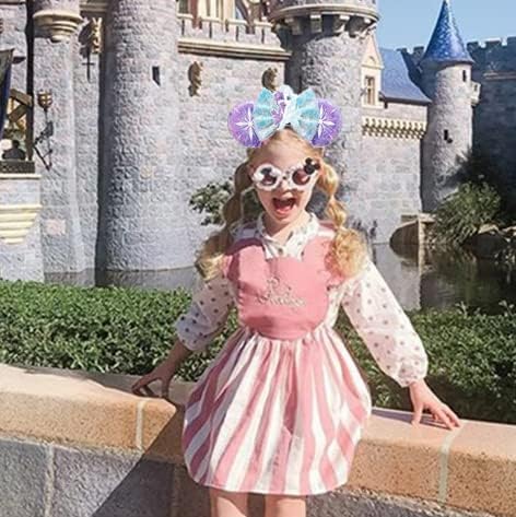 Glitter Mouse Ears Headbands