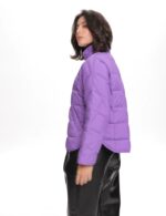 Lightweight Puffer Jacket with Stand Collar
