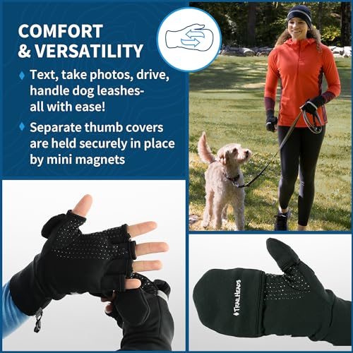Convertible Running Mittens