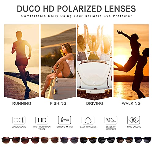 Classic Round Polarized UV400 Vintage Sunglasses