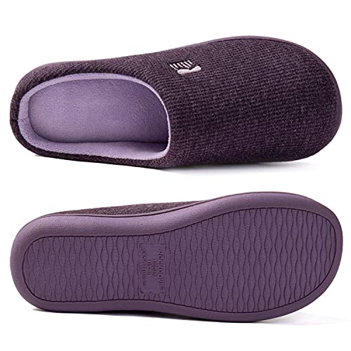 Two-Tone Memory Foam Slipper