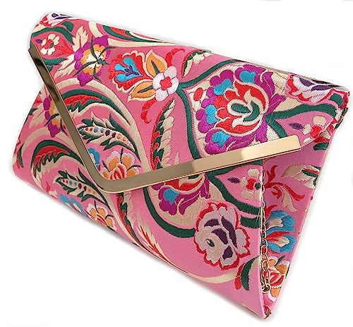 Floral Clutch Bag