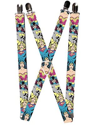 Superhero Poses Suspenders