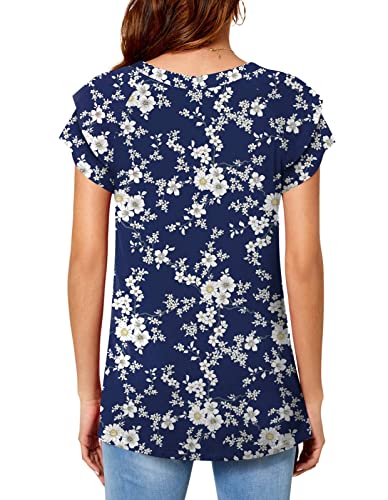 Square Neck Double Ruffle Blouse