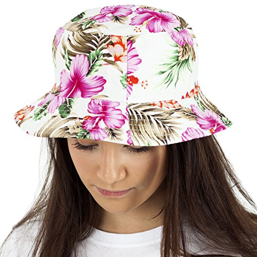 Reversible Cotton Floral Sun Hat