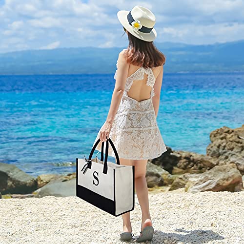 Canvas Beach Tote