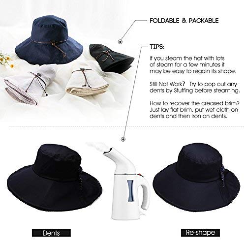 Wide Brim UV Protection Cotton Sun Hat