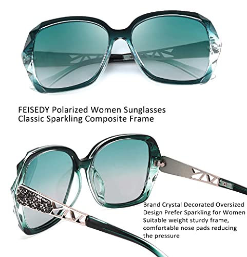 Oversized Polarised Sunglasses