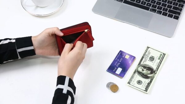 RFID Blocking Leather Bi-fold Wallet