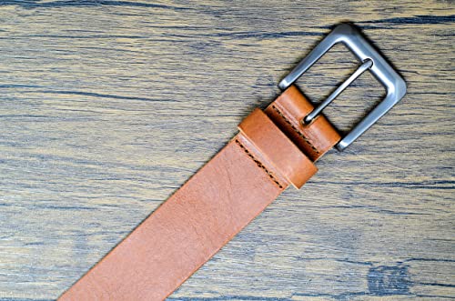 Italian Leather 38mm Belt - Made in England