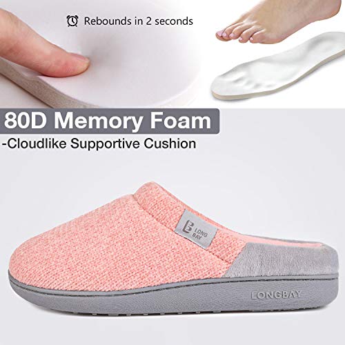 Chenille Knit Memory Foam Slippers