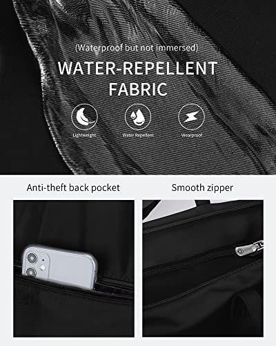 49cm Water Resistant Tote Bag with Zip and Pockets
