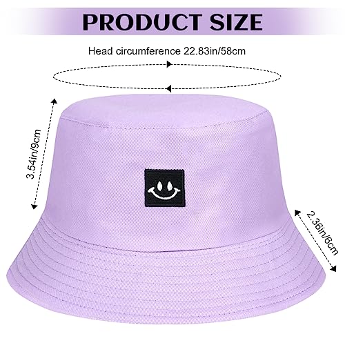 Foldable Double-Sided Cotton Bucket Hat