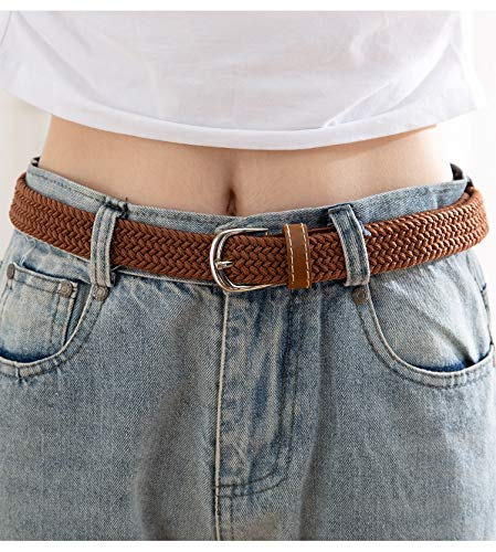 Stretch Canvas Braided Belts