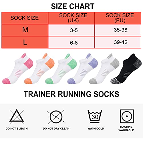 Ankle Running Socks, 5 Pairs