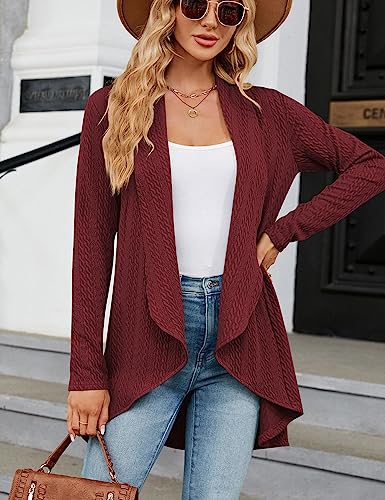 Open Front Cardigan Sweater