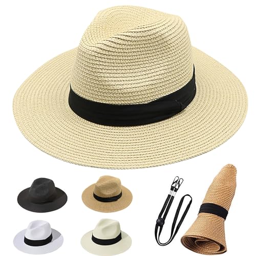 Straw Fedora Hat