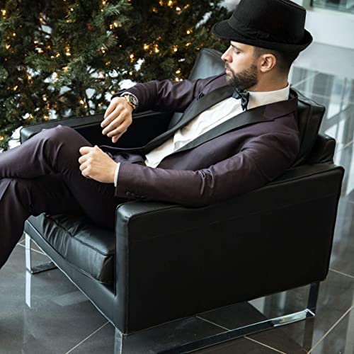 Classic Felt Trilby Hat - Black