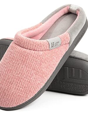 Chenille Knit Memory Foam Slippers