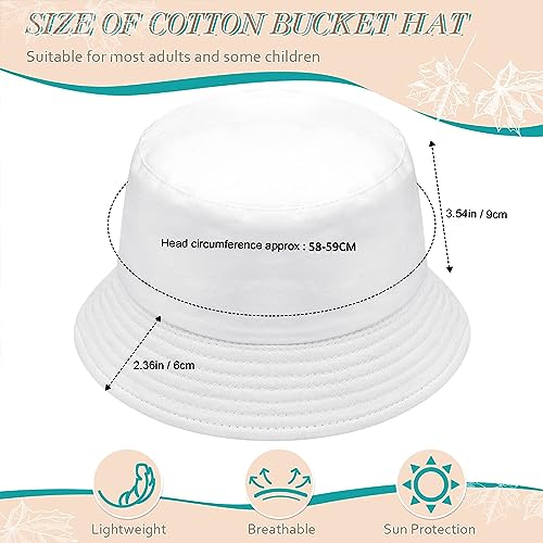 Cotton Bucket Hat for Outdoor Sports
