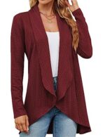 Open Front Cardigan Sweater