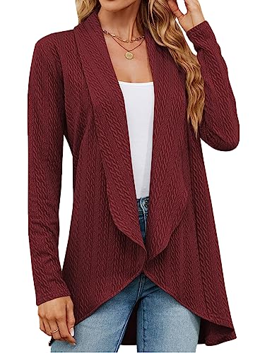 Open Front Cardigan Sweater