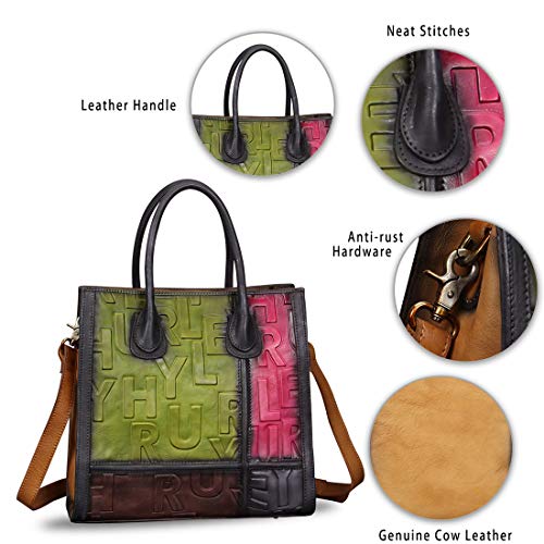 Leather Top Handle Bags - Vintage Crossbody