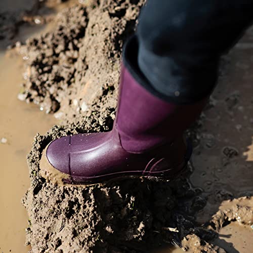 Insulated Rubber Knee-High Wellies