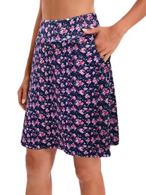 Golf Skorts with Pockets, Knee Length
