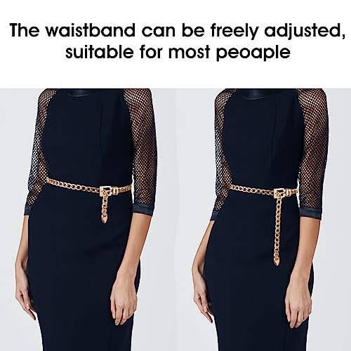 Adjustable Gold Metal Waist Chain