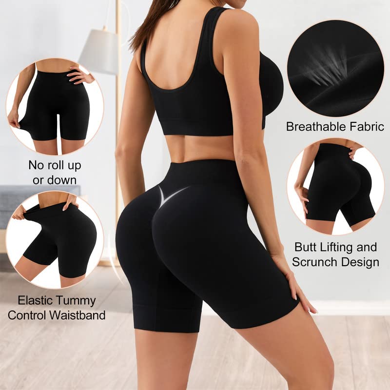 Butt Scrunch Seamless Yoga Shorts