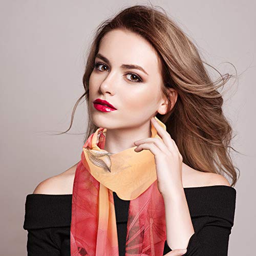 4 Pack Chiffon Sheer Scarves