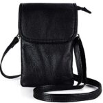 befen Leather Crossbody Bag, Cellphone Wallet, Small Purse