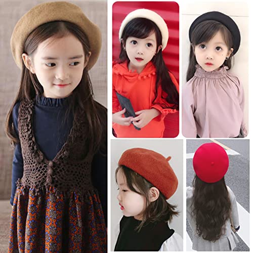Vintage Wool Beret - French Style Beanie Cap