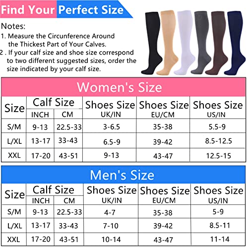 Compression Socks, Knee High