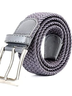 Elastic Braided Belt, Unisex Stretch