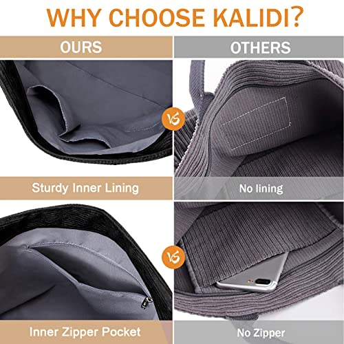 Hobo Bag with Zipper, Large Capacity