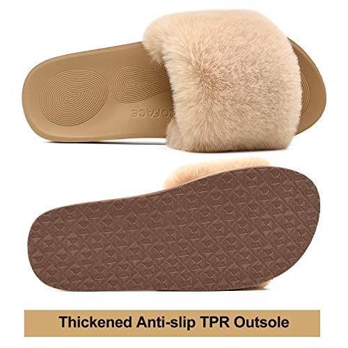 Orthopedic Faux Fur Slippers