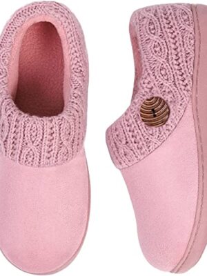 Suede Memory Foam Slippers