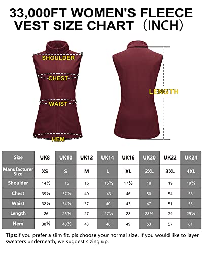 Lightweight Fleece Vest with Pockets