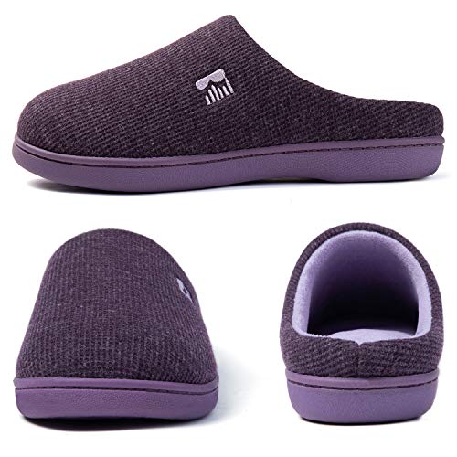 Two-Tone Memory Foam Slipper
