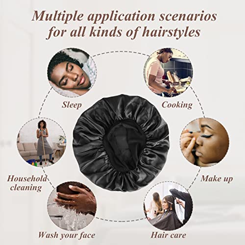 Silk Bonnet, Satin Hair Wrap