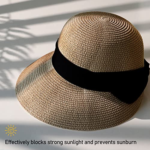 UV Protection Foldable Straw Beach Hat