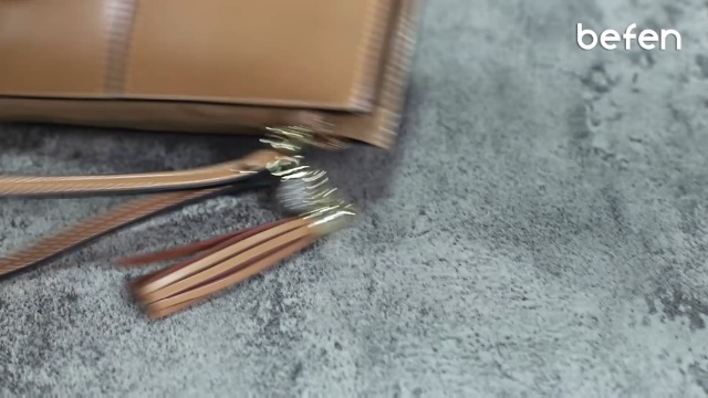 Leather Wristlet Bag