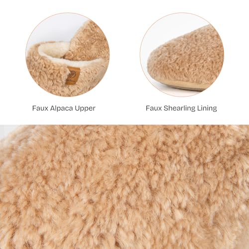 Cosy Shearling Memory Foam Slippers