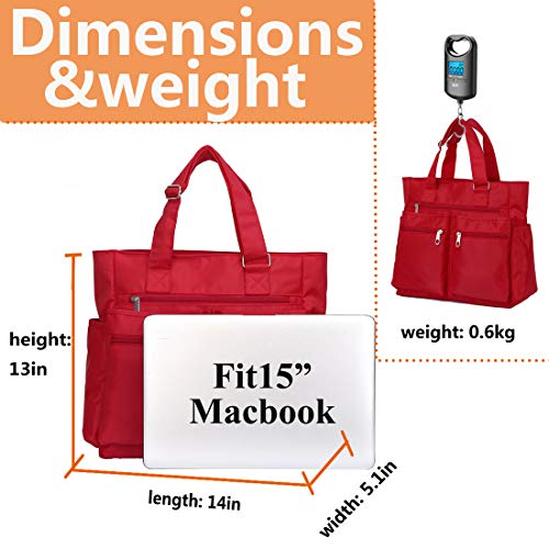 39.6 cm Waterproof Laptop Tote Bag