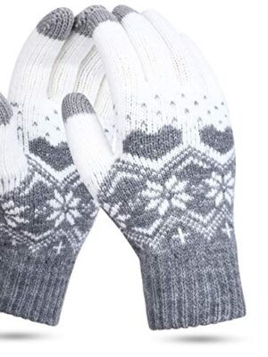 Touchscreen Winter Gloves - Grey