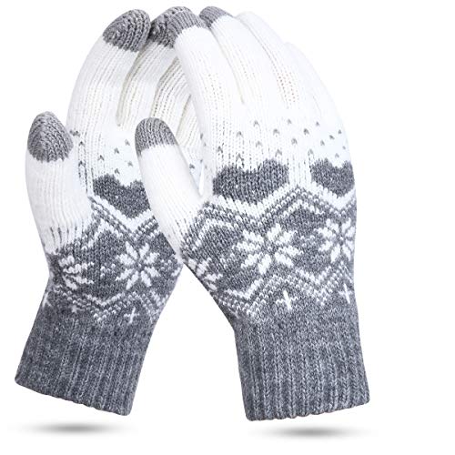 Touchscreen Winter Gloves - Grey