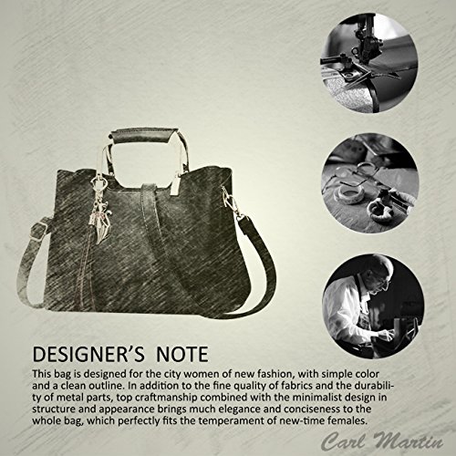 Gray Handbag with Tassel