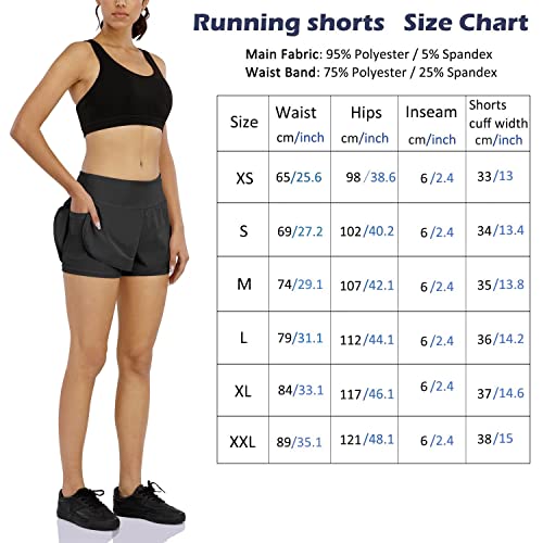 2-in-1 Lightweight Quick Dry Running Shorts